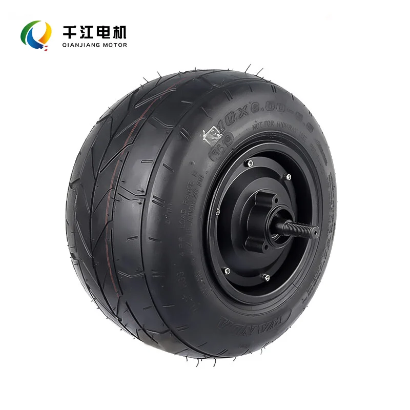Wide-Tire Electric Vehicle Motor