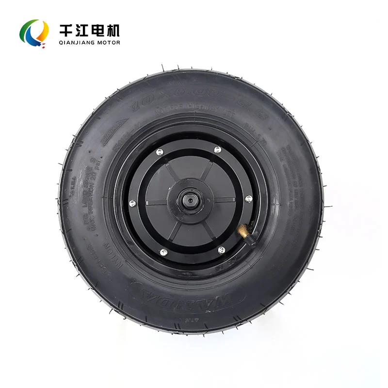 Wide-Tire Electric Vehicle Motor