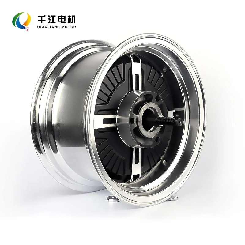 Wide-Tire Electric Vehicle Motor