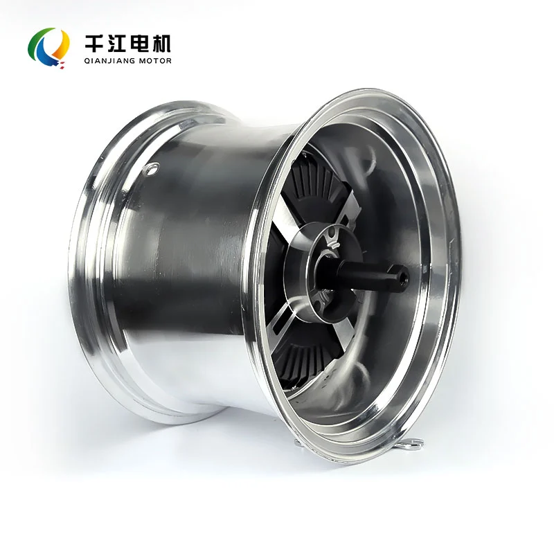 Wide-Tire Electric Vehicle Motor